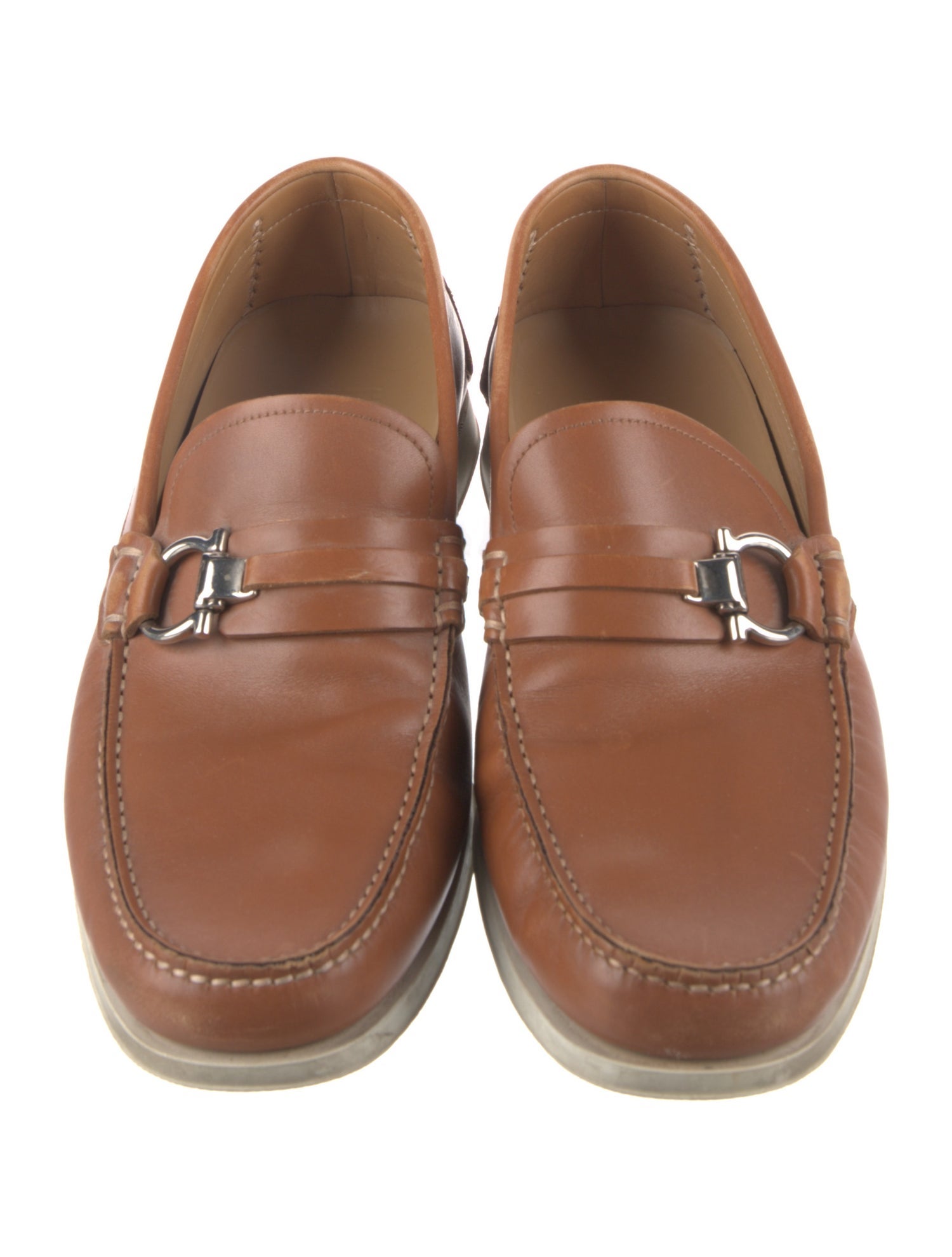 Salvatore Ferragamo Leather Loafers